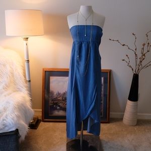 Chambray Maxi Dress